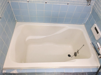 バスルームリフォーム 新品同様に生まれ変わった浴槽