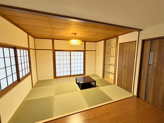 内装リフォーム ゆったりくつろげる、掘りごたつのある和室